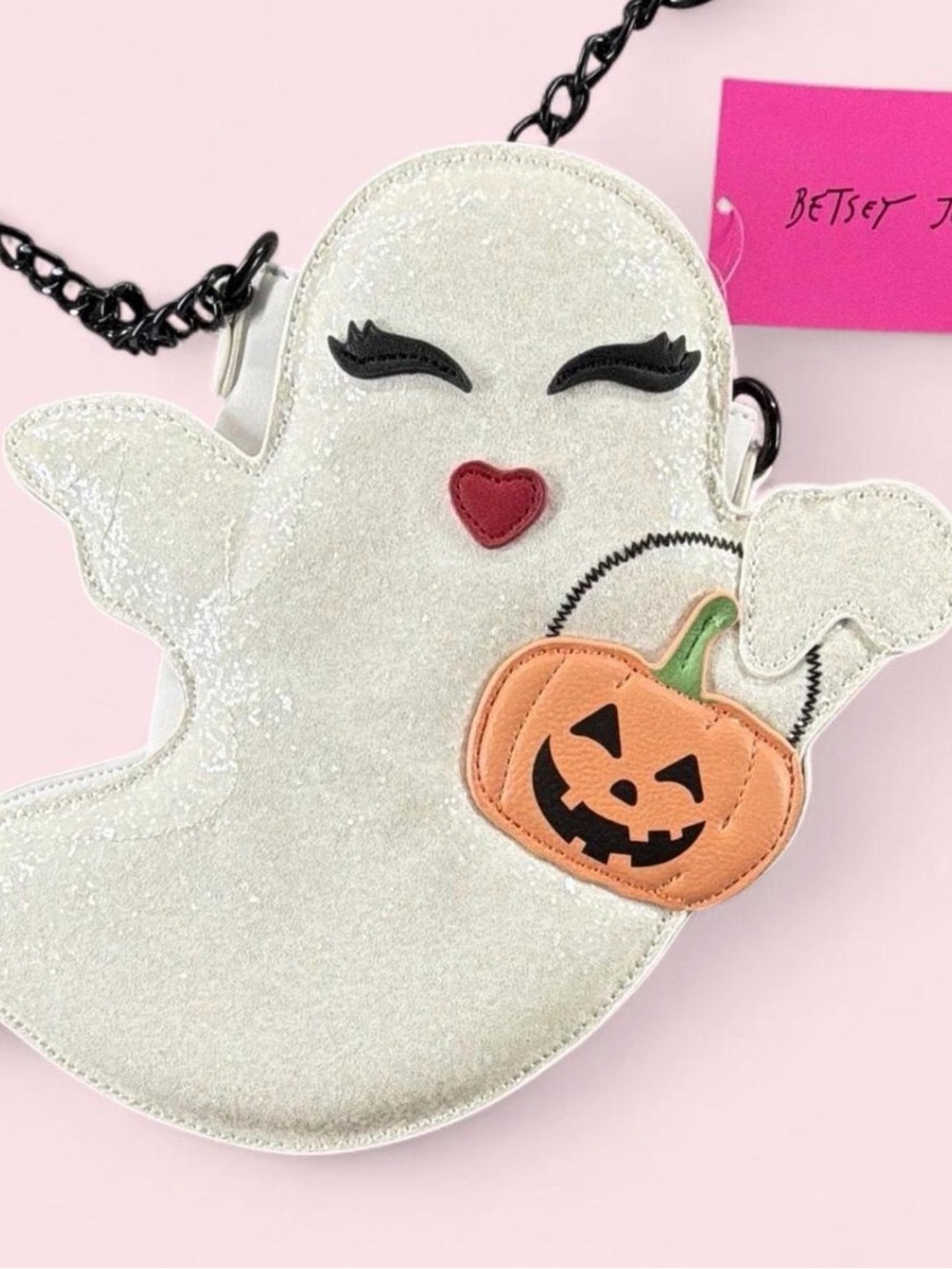 NWT RetiredBetsey Johnson Halloween
Ghost Crossbody Bag👻🖤